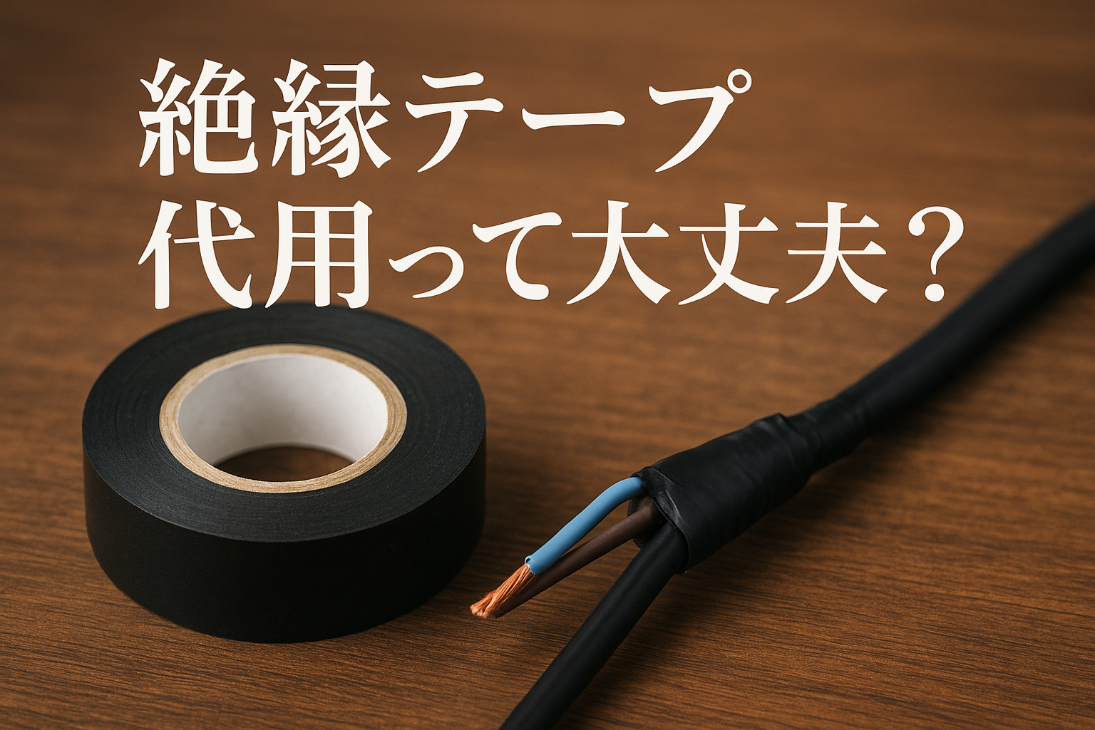 絶縁テープ代用って大丈夫？