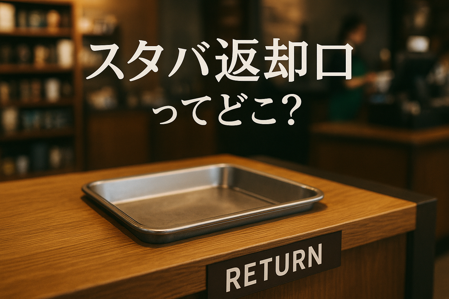 スタバ返却口ってどこ？