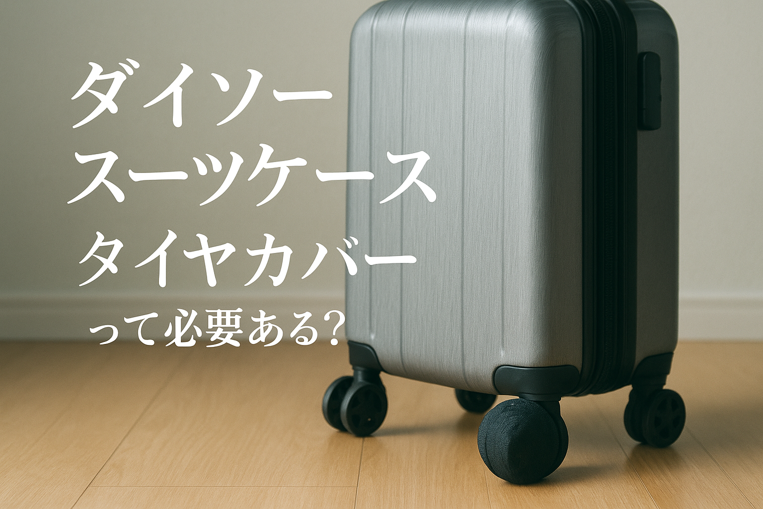 ダイソー スーツケース タイヤカバーって必要ある？