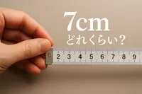 7cmどれくらい？