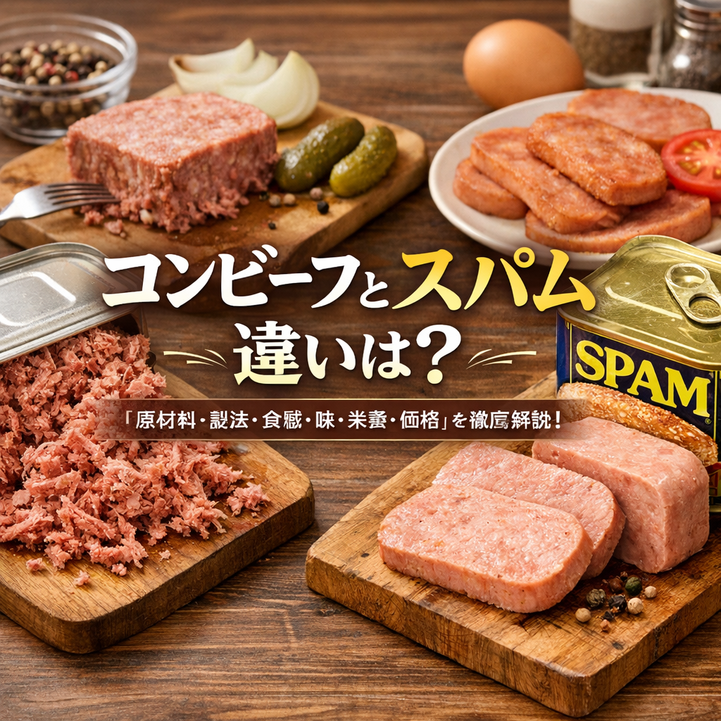 違いが出るのは「原材料・製法・食感・味・栄養・価格」なんですね