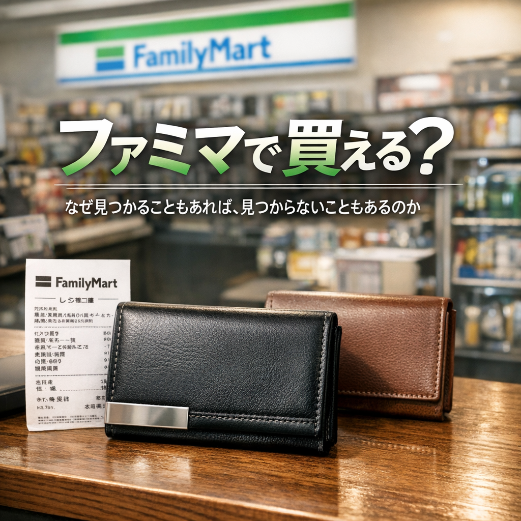 なぜファミマは見つかることもあれば、見つからないこともあるのか