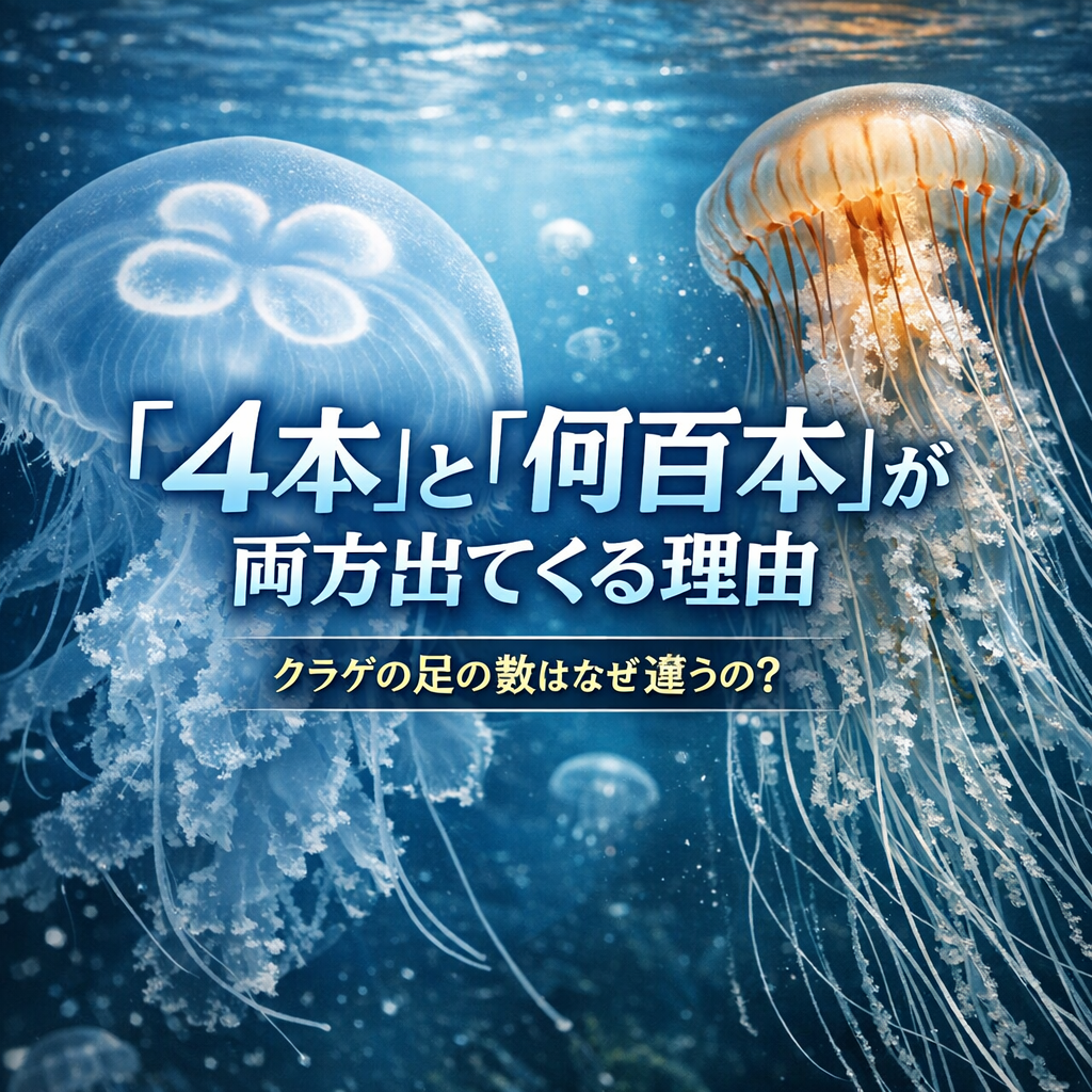 「4本」と「何百本」が両方出てくる理由