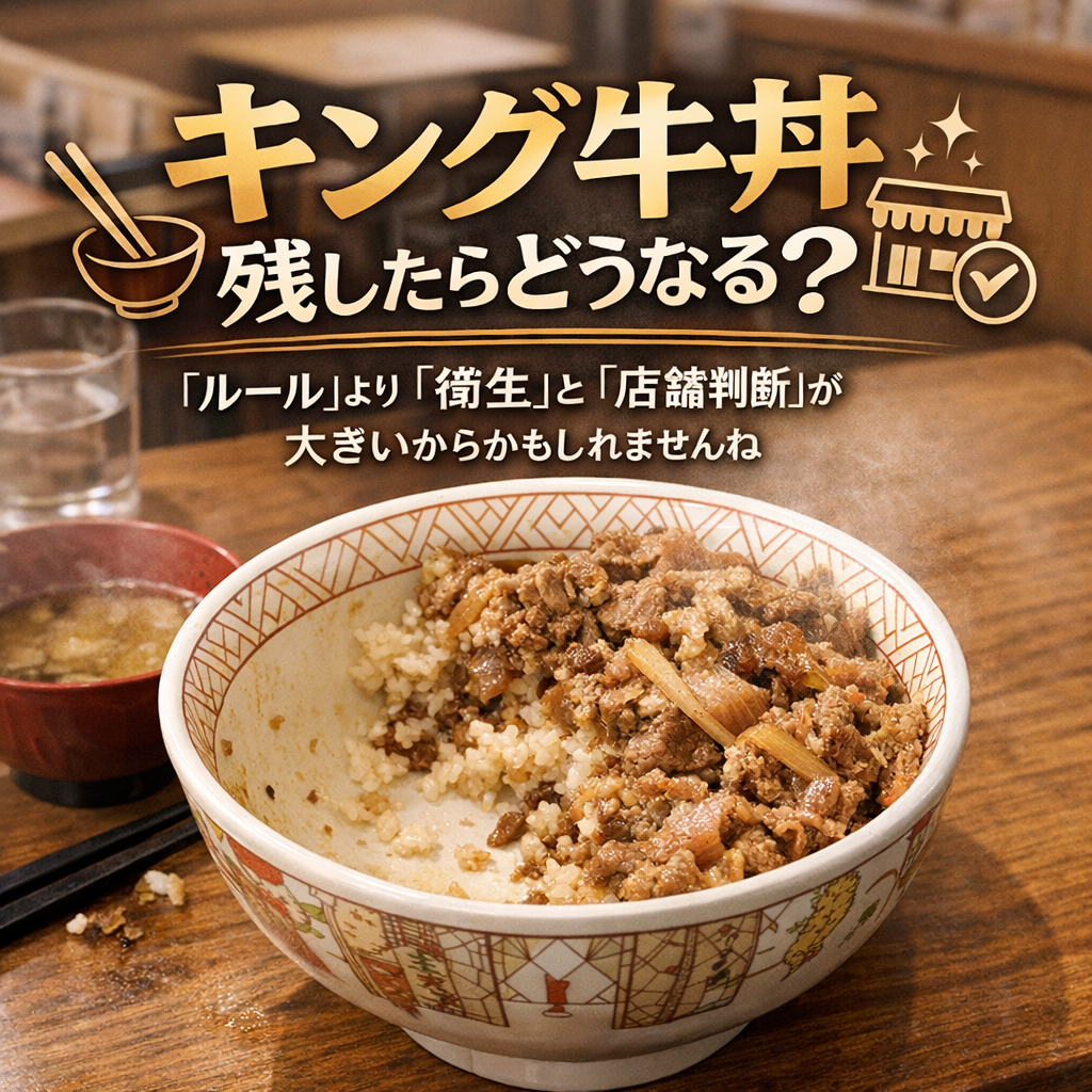 そう言われる理由は「ルール」より「衛生」と「店舗判断」が大きいからかもしれませんね
