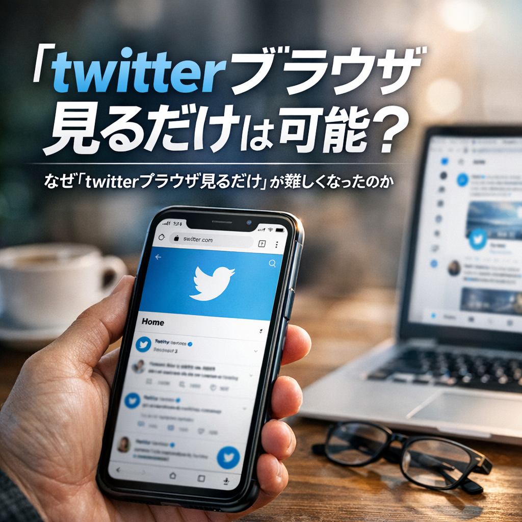 なぜ「twitterブラウザ 見るだけ」が難しくなったのか