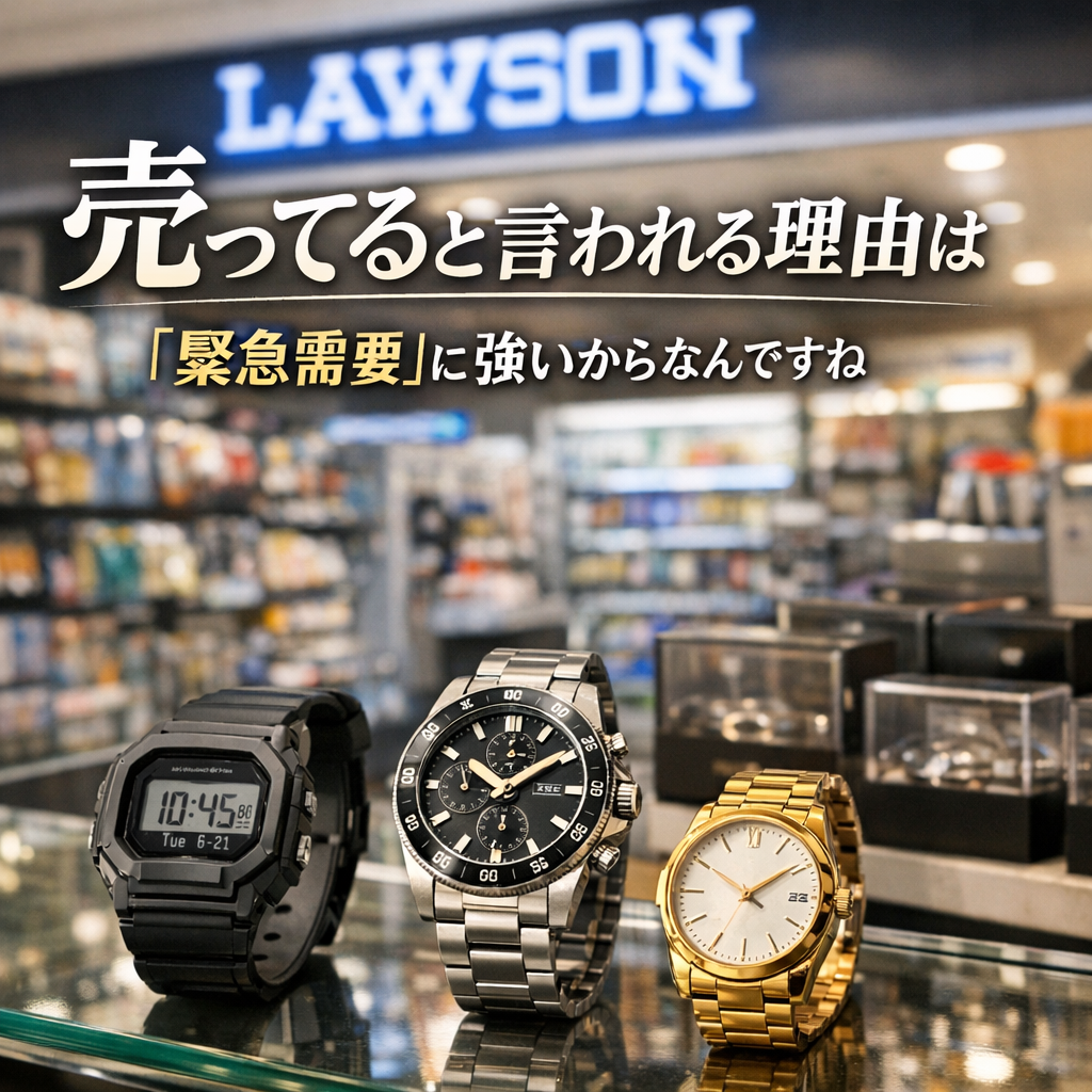 売ってると言われる理由は「緊急需要」に強いからなんですね