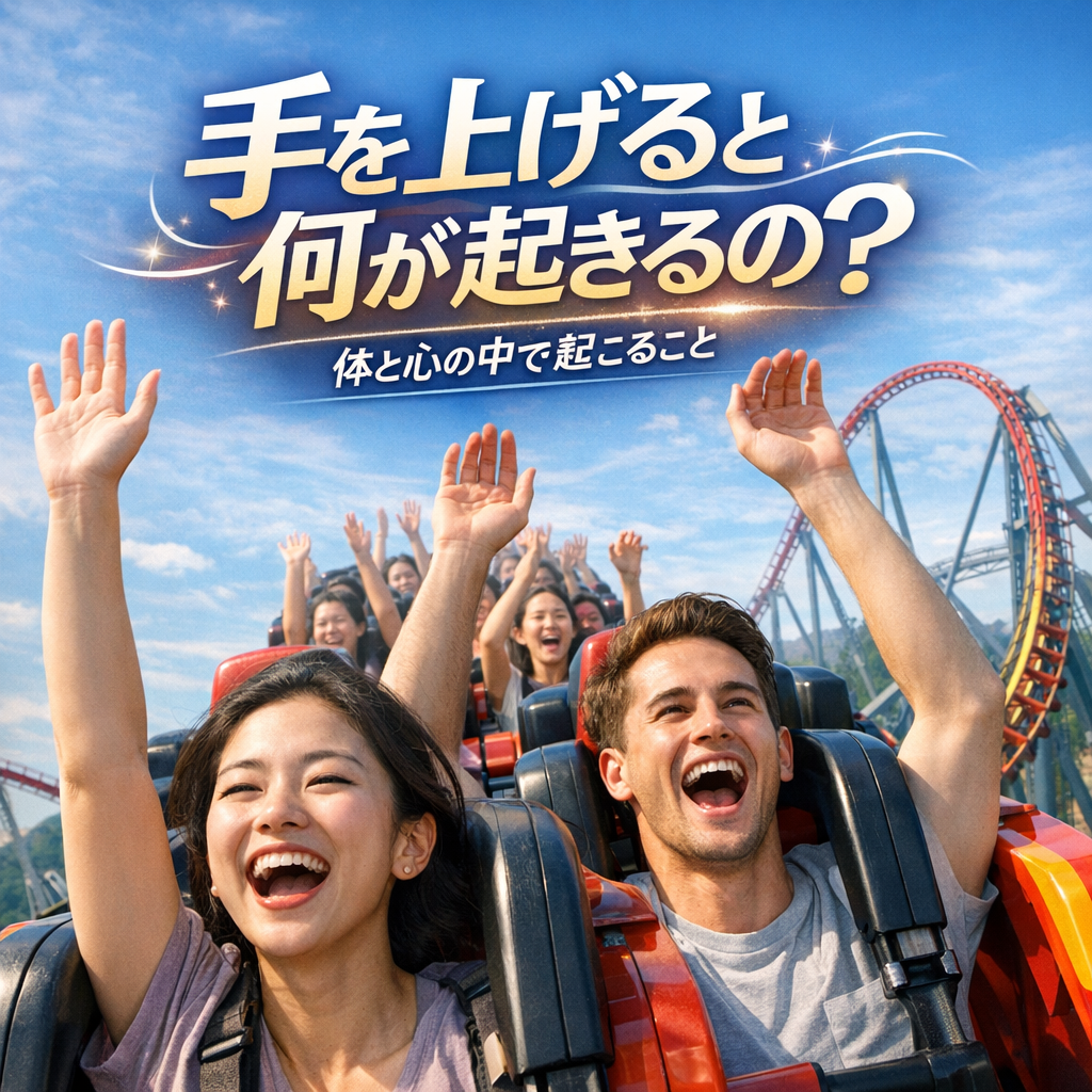 手を上げると何が起きるの？体と心の中で起きること