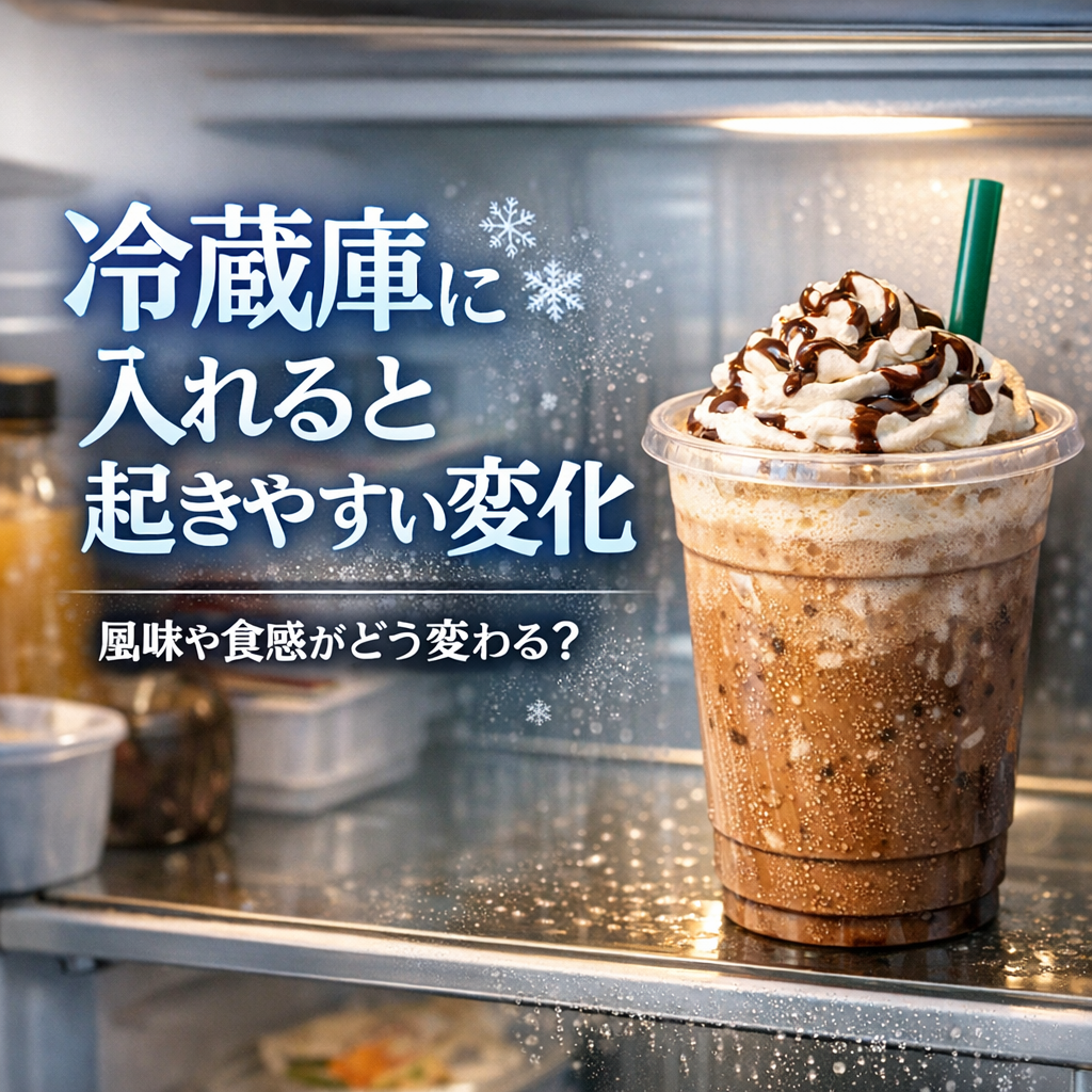 冷蔵庫に入れると起きやすい変化