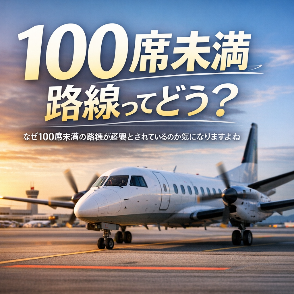 なぜ100席未満の路線が必要とされているのか気になりますよね