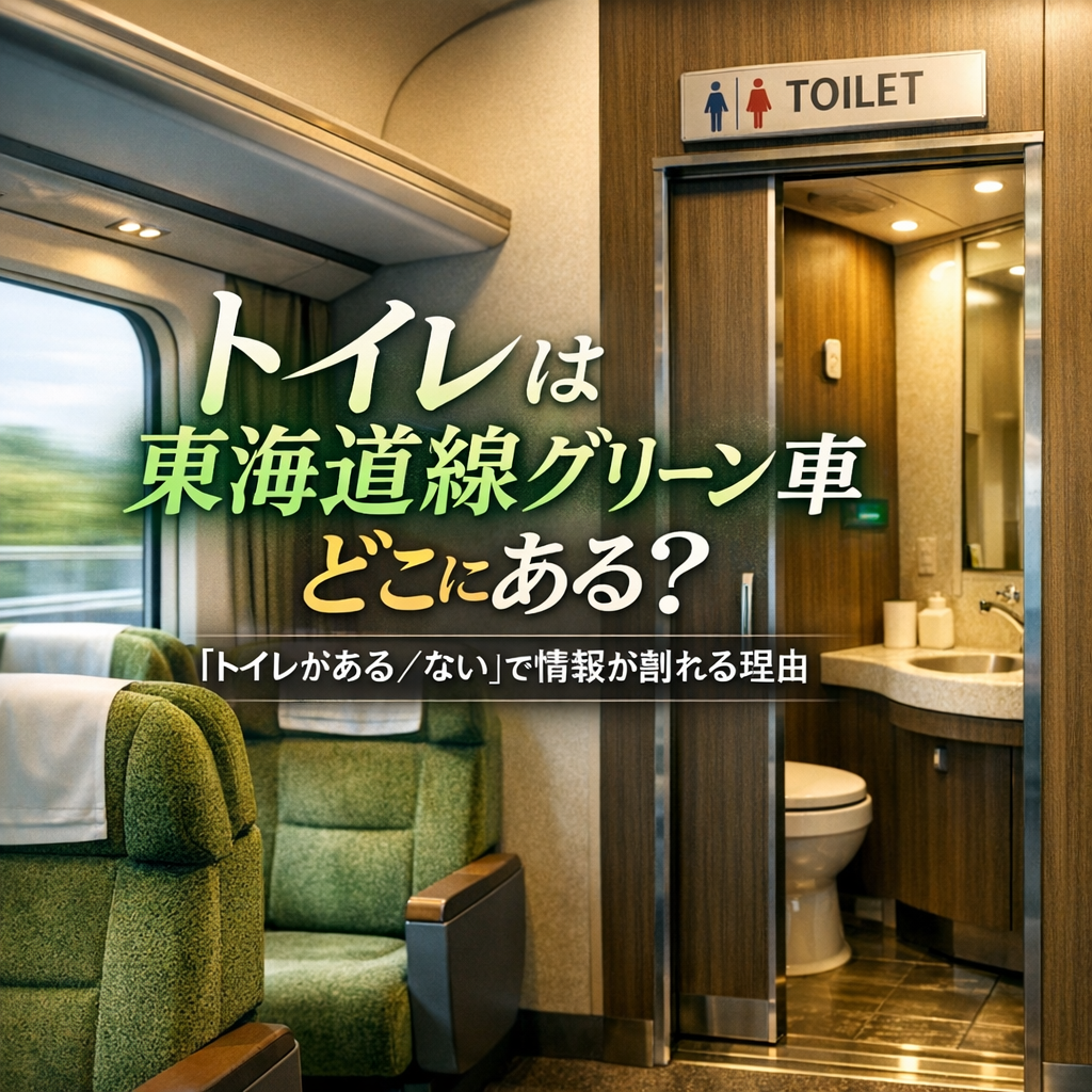 「トイレがある/ない」で情報が割れる理由