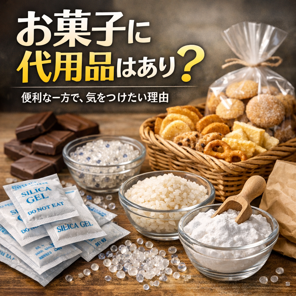 代用品が「便利」な一方で、気をつけたい理由があります