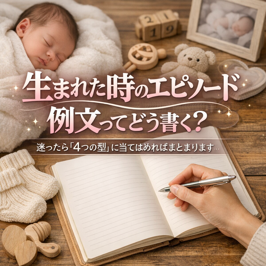 迷ったら「4つの型」に当てはめればまとまります