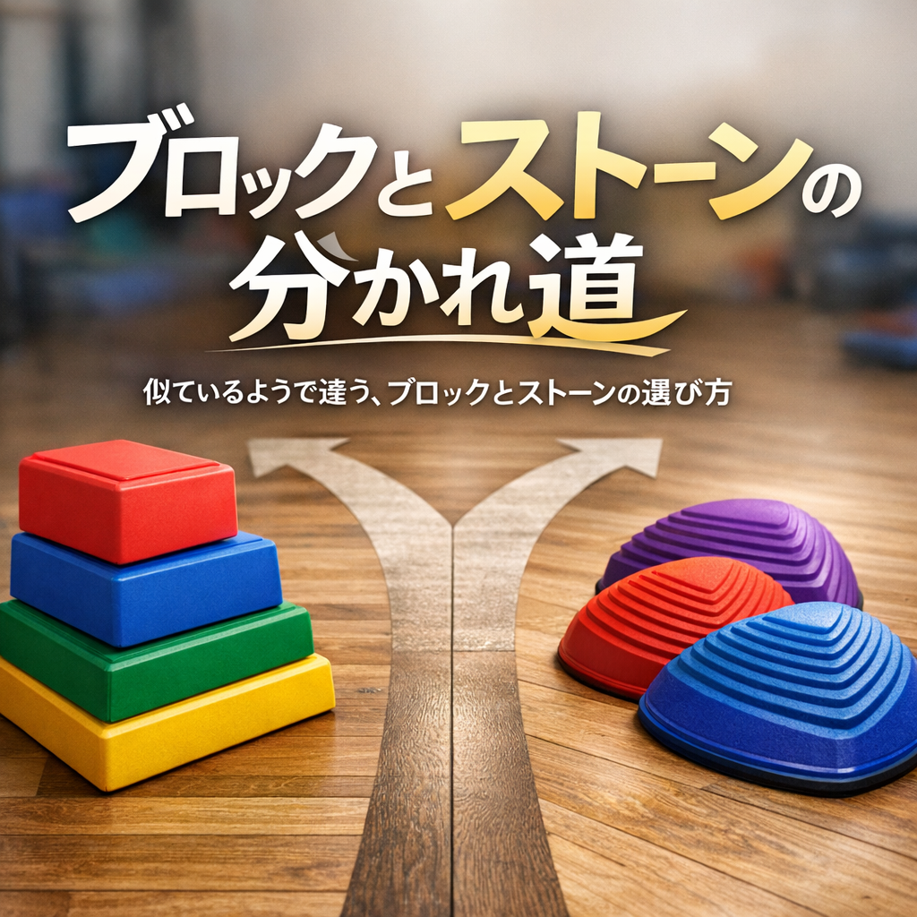 似ているようで違う、ブロックとストーンの分かれ道
