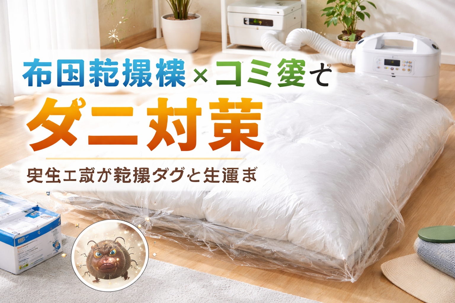 「布団乾燥機 ゴミ袋」って何?仕組みと基礎知識