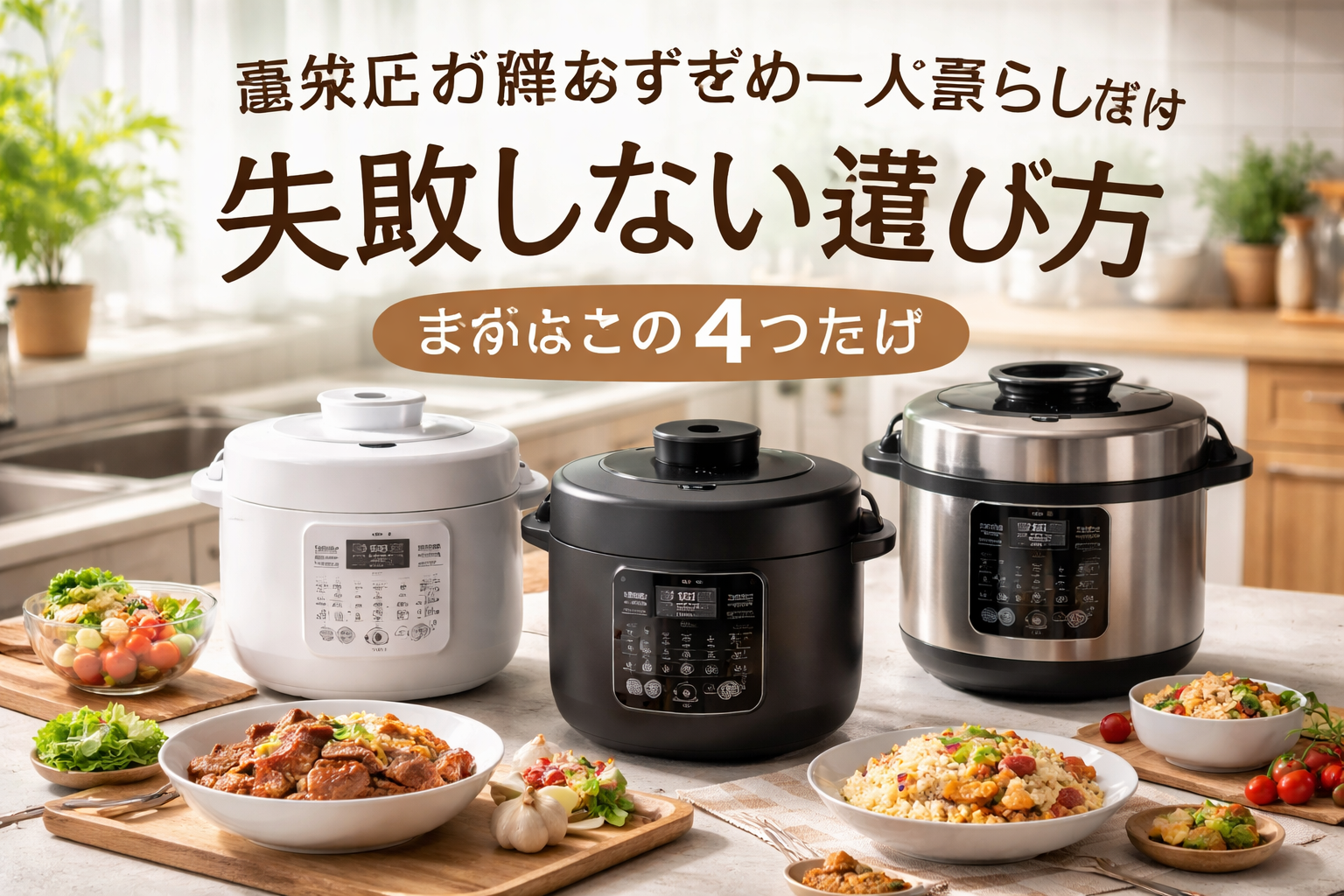 失敗しない選び方(まずはこの4つだけ)