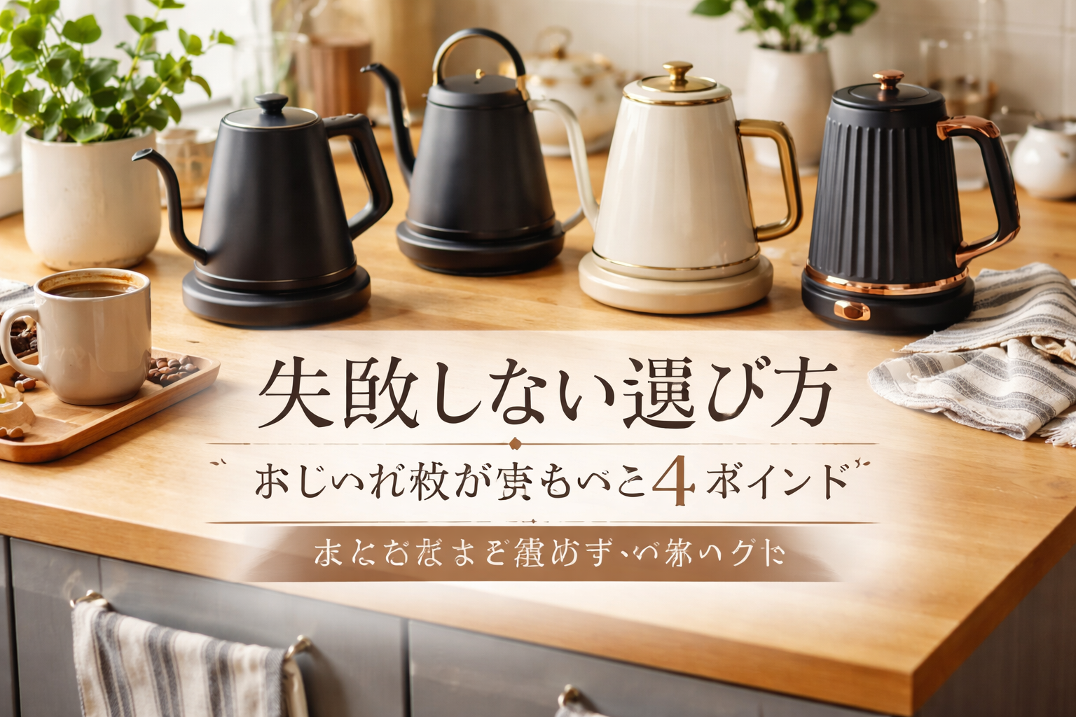 失敗しない選び方（おしゃれ派が見るべき4ポイント）