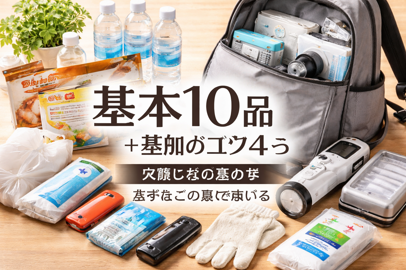 失敗しない選び方（まずはこの順で揃える）